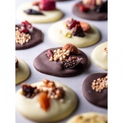 MENDIANTS AUX 3 CHOCOLATS